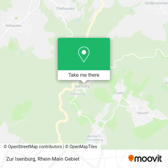 Карта Zur Isenburg