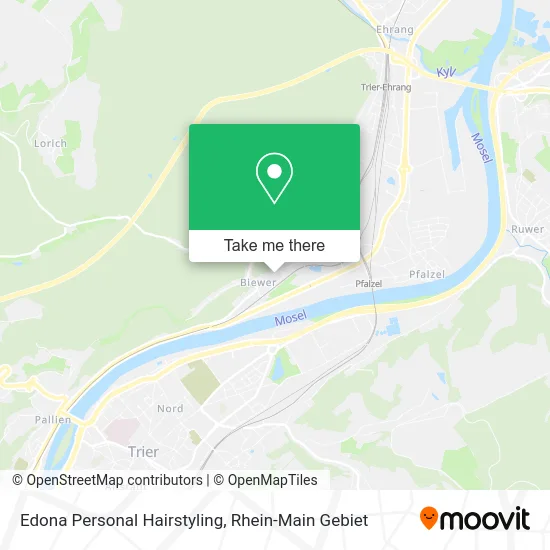 Карта Edona Personal Hairstyling