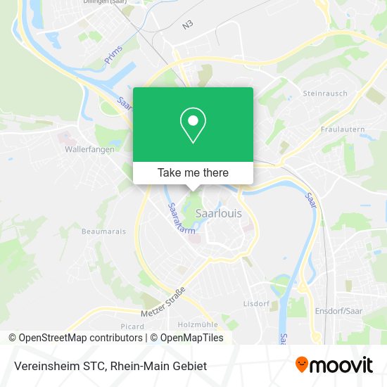 Карта Vereinsheim STC