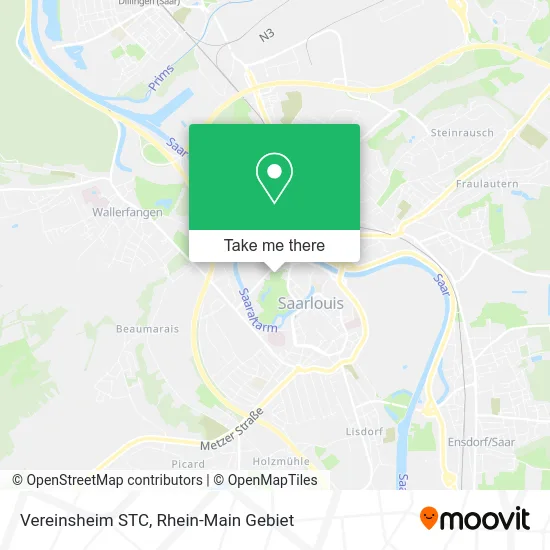 Карта Vereinsheim STC
