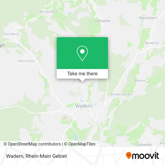 Карта Wadern