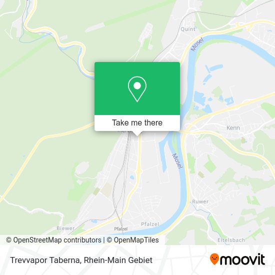 Карта Trevvapor Taberna