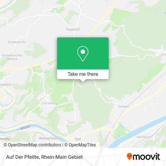 Карта Auf Der Pfeilte