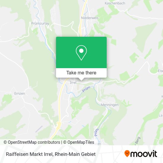 Карта Raiffeisen Markt Irrel