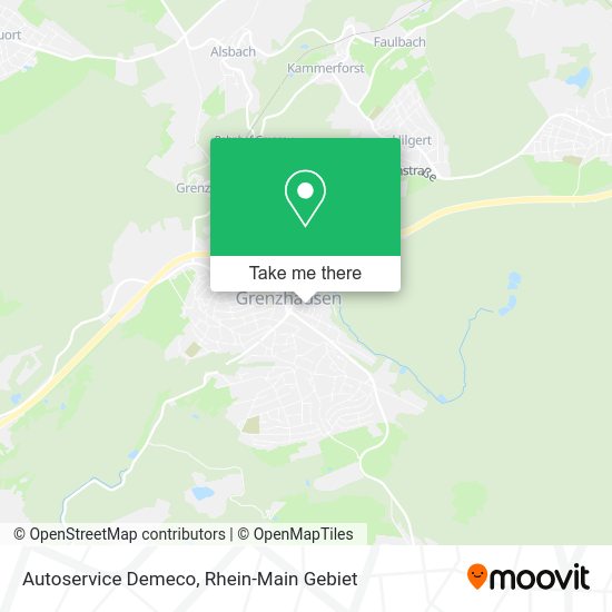 Карта Autoservice Demeco