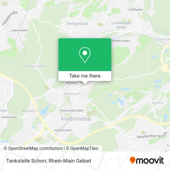 Карта Tankstelle Schorr