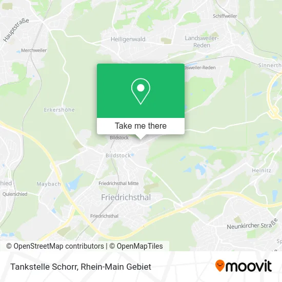 Карта Tankstelle Schorr