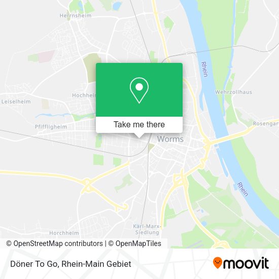 Карта Döner To Go