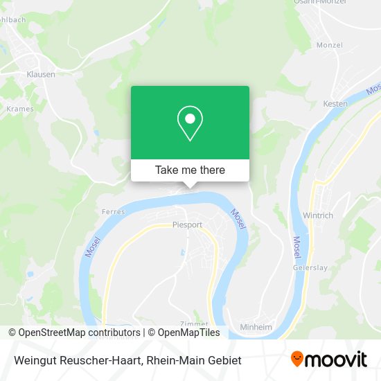 Карта Weingut Reuscher-Haart