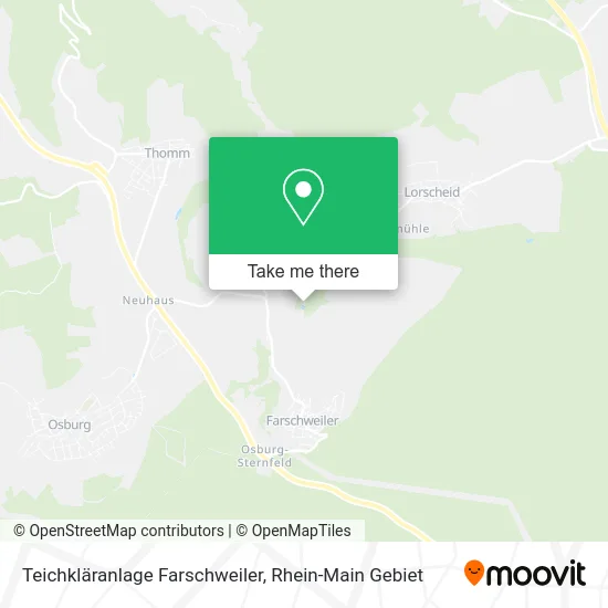 Карта Teichkläranlage Farschweiler