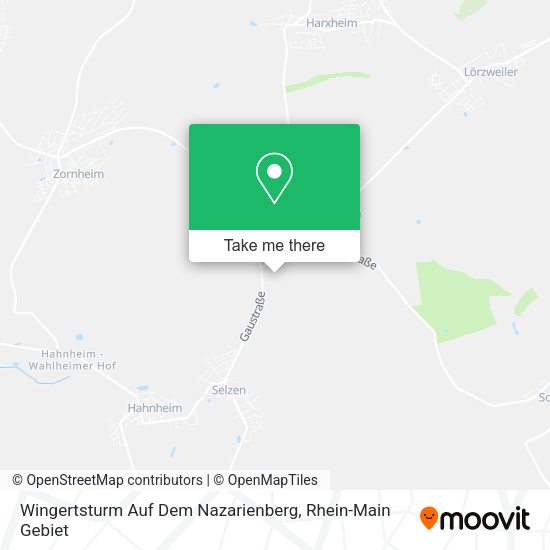 Карта Wingertsturm Auf Dem Nazarienberg