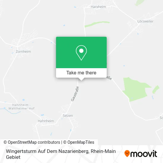 Карта Wingertsturm Auf Dem Nazarienberg