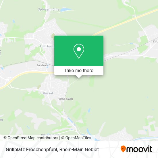 Карта Grillplatz Fröschenpfuhl