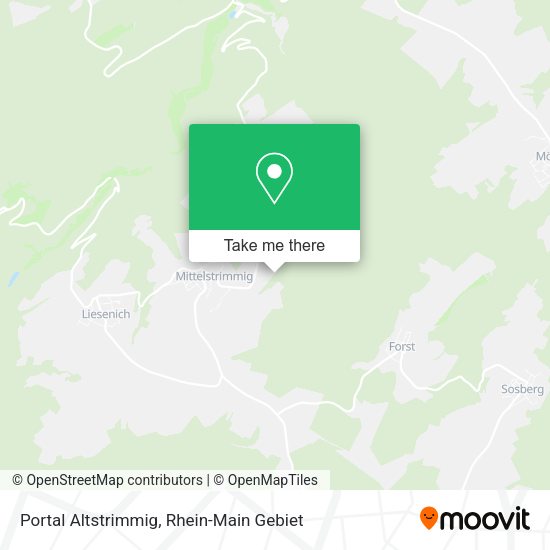 Карта Portal Altstrimmig