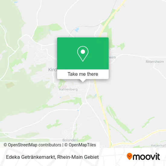Карта Edeka Getränkemarkt