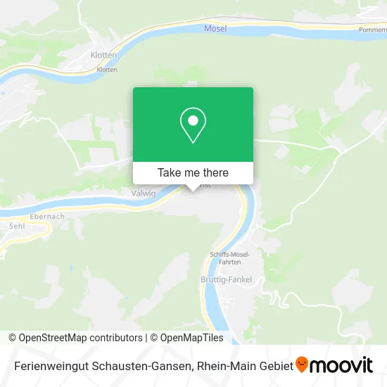 Карта Ferienweingut Schausten-Gansen
