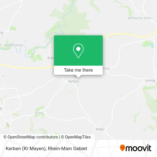 Kerben (Kr Mayen) map