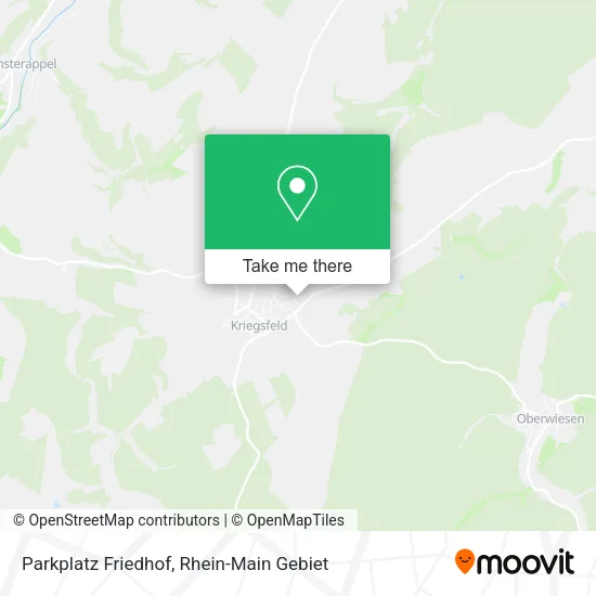 Карта Parkplatz Friedhof