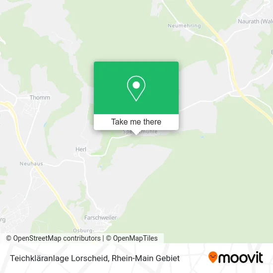Карта Teichkläranlage Lorscheid