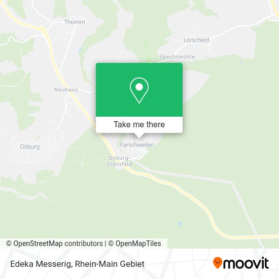 Карта Edeka Messerig