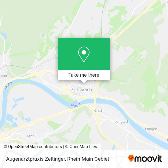 Карта Augenarztpraxis Zeltinger