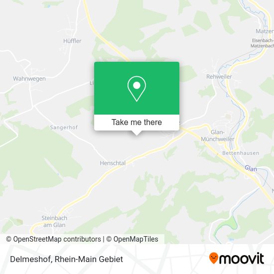 Delmeshof map