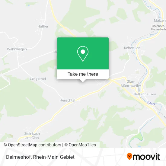 Карта Delmeshof