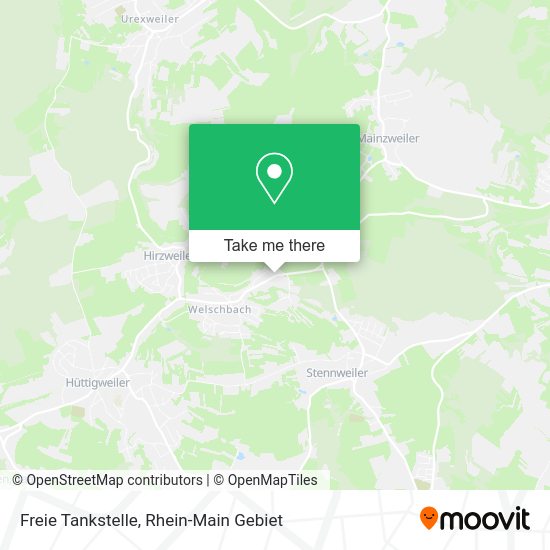 Карта Freie Tankstelle