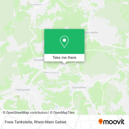 Карта Freie Tankstelle