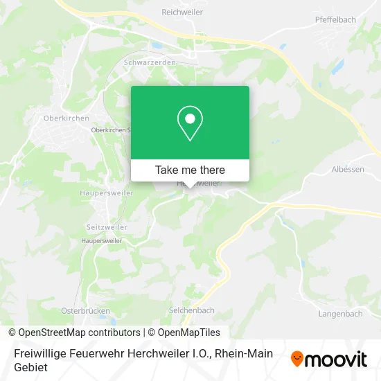 Карта Freiwillige Feuerwehr Herchweiler I.O.