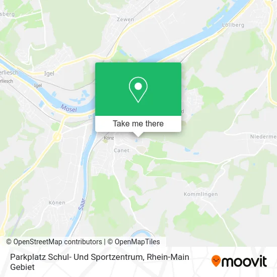 Карта Parkplatz Schul- Und Sportzentrum