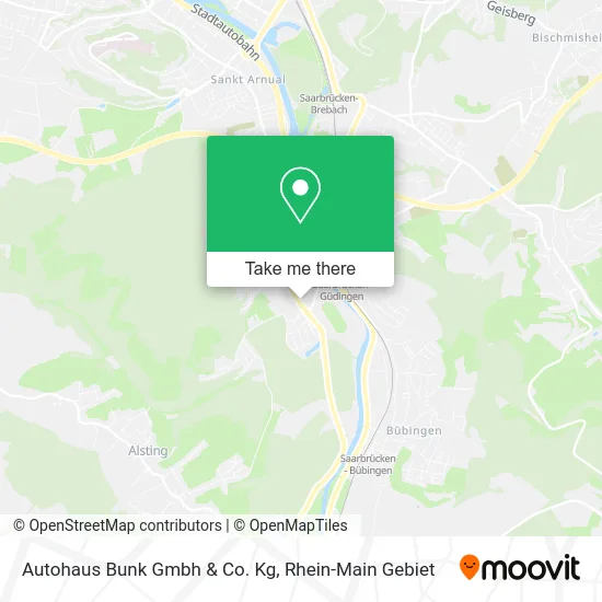 Карта Autohaus Bunk Gmbh & Co. Kg