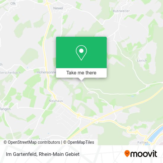 Im Gartenfeld map
