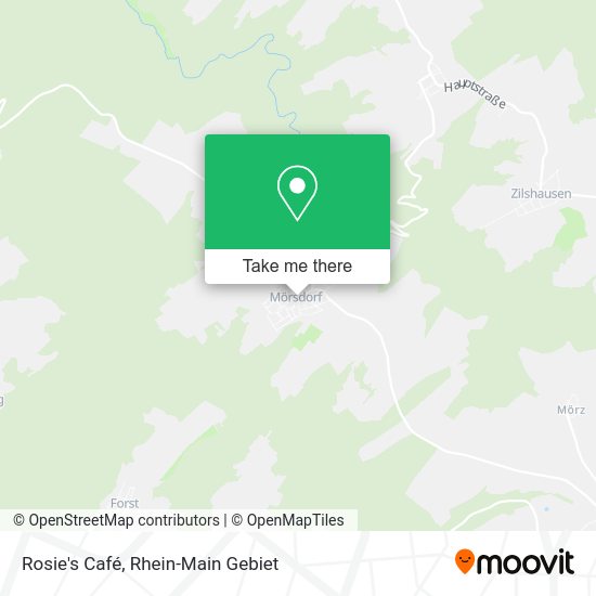 Карта Rosie's Café