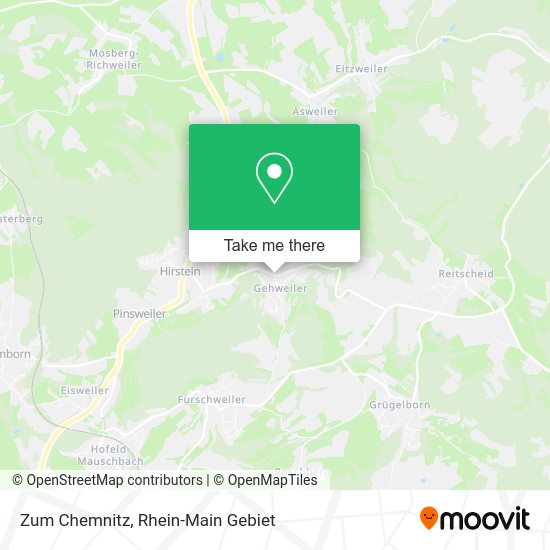 Карта Zum Chemnitz