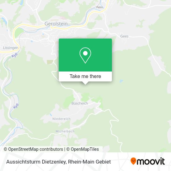 Карта Aussichtsturm Dietzenley