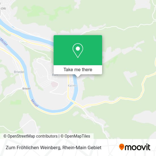 Карта Zum Fröhlichen Weinberg