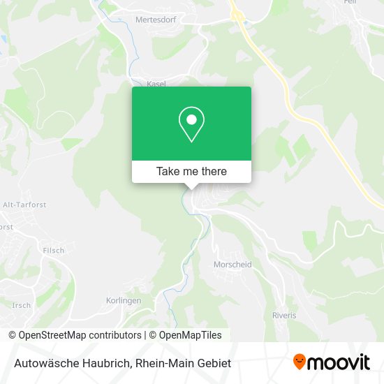 Карта Autowäsche Haubrich