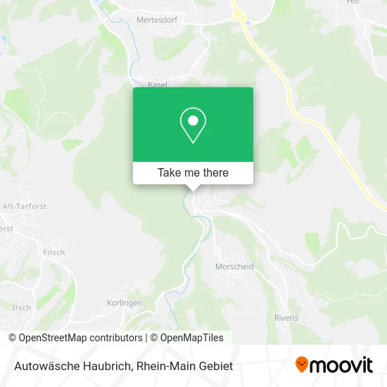Карта Autowäsche Haubrich
