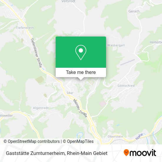 Карта Gaststätte Zumturnerheim