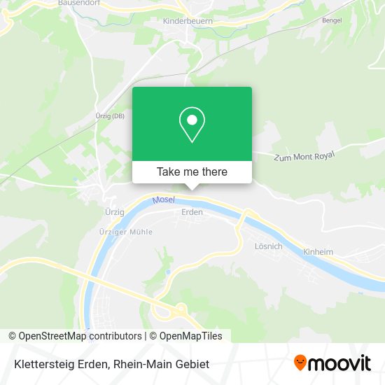 Карта Klettersteig Erden