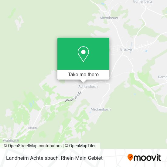 Карта Landheim Achtelsbach