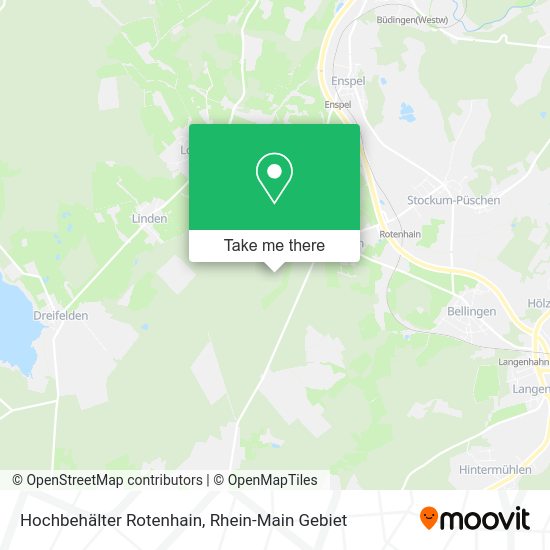 Карта Hochbehälter Rotenhain