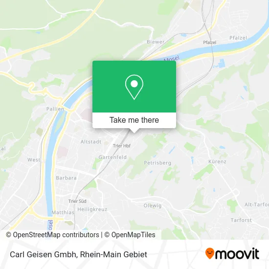 Карта Carl Geisen Gmbh