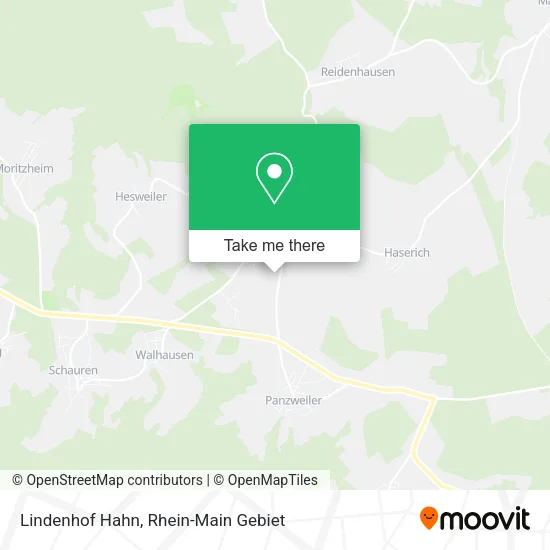 Lindenhof Hahn map