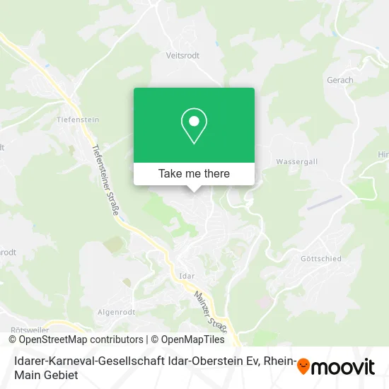 Карта Idarer-Karneval-Gesellschaft Idar-Oberstein Ev