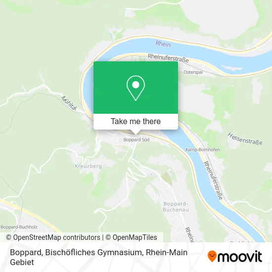 Карта Boppard, Bischöfliches Gymnasium