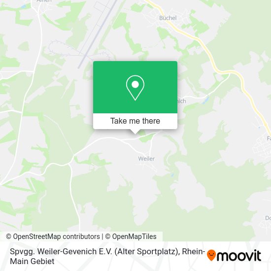 Карта Spvgg. Weiler-Gevenich E.V. (Alter Sportplatz)