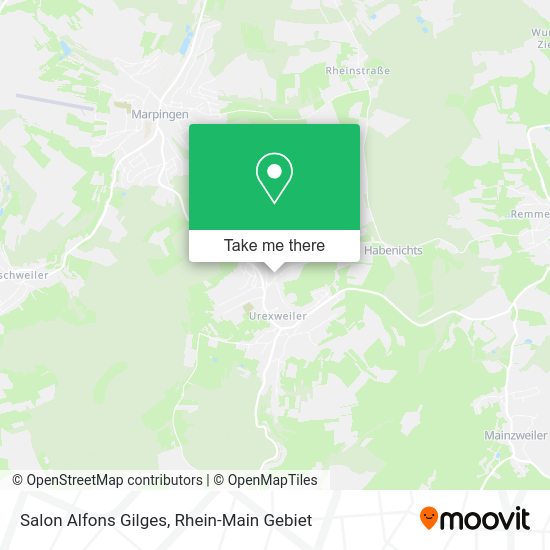 Карта Salon Alfons Gilges
