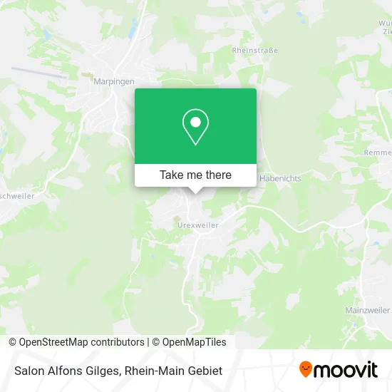 Карта Salon Alfons Gilges